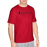 Champion Men's Classic Graphic Short Sleeve T-Shirt, Script Logo (Reg. Or Big & Tall)