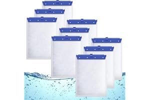 Kucbraly Large Aquarium Filter Cartridge for Tetra Whisper Bio-Bag Power Filters, Large Replacement Filter Cartridges for Tetra ReptoFilter Cartridges Aquariums