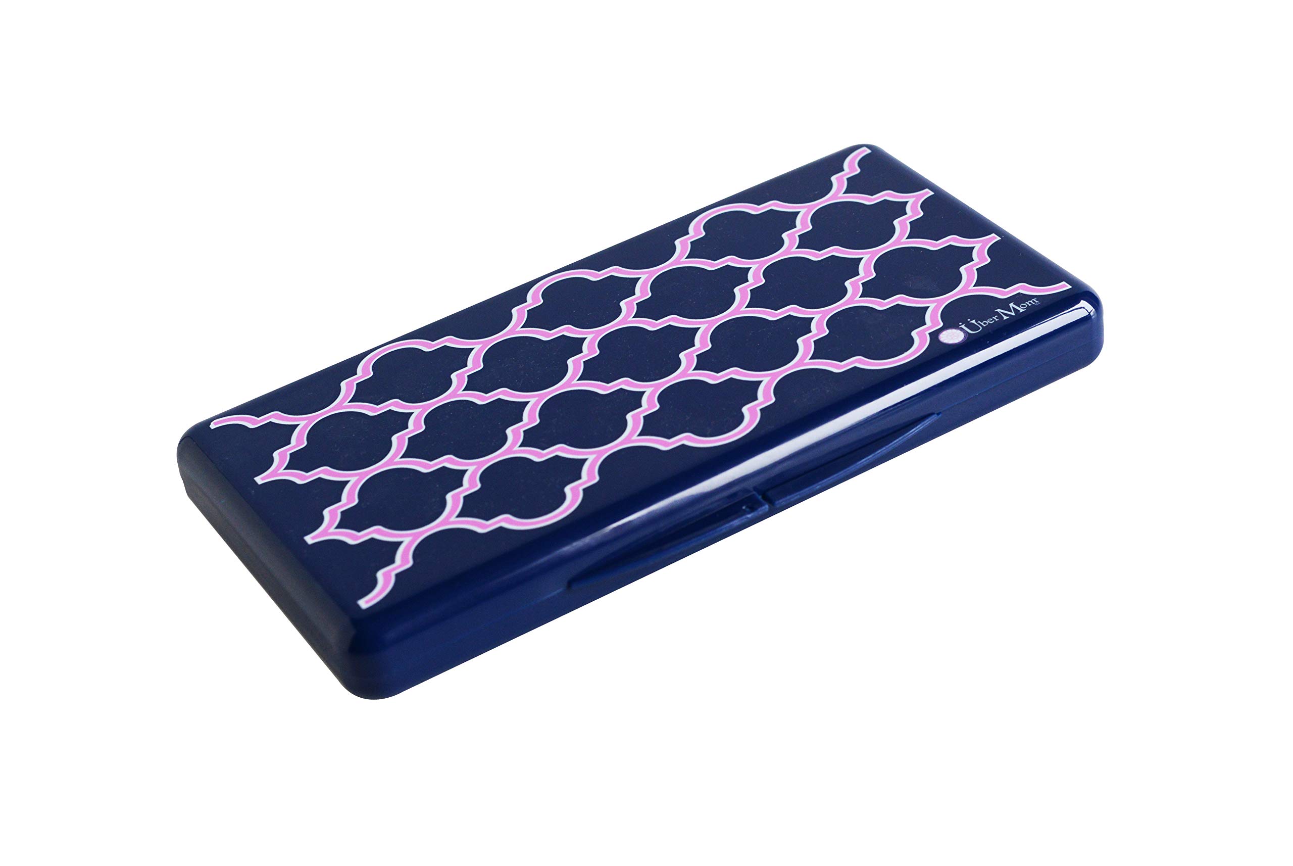 Uber Mom Wipebox - Navy Moroccan