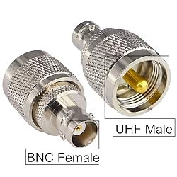 onelinkmore PL259 SO239 to BNC Adapter Kit Coaxial