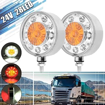 amazon com 2 luces led de doble cara