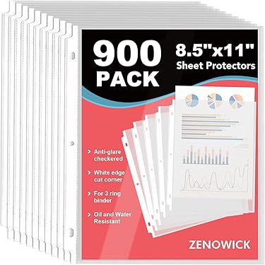 Amazon Best Sellers: Best Binder Sheets, Card & Photo Sleeves