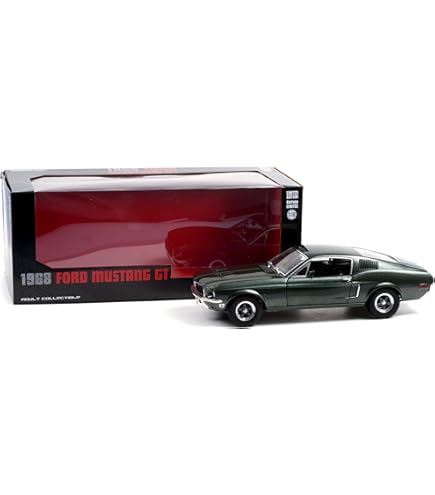 Amazon.com: Greenlight 1:24 1968 Ford Mustang GT Fastback