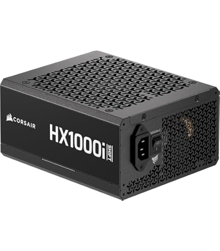 Amazon.com: Corsair HX1000i Power Supply - 120 V AC, 230 V AC