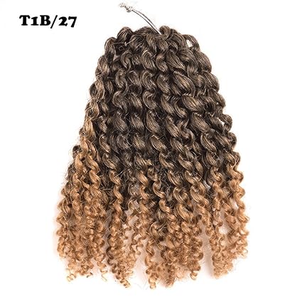 2 Pack 8 Inch 90gram Afro Kinky Curly Mali Bob Crochet Braids