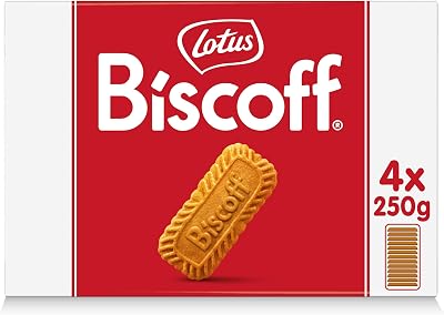 Lotus Biscoff Galletas Caramelizadas | Vegano | 4 x 250g (1 kg)