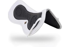 Kavallerie 3D Air-Mesh Half Pad, Impact Protection & Therapeutic Gel Padding English Saddle for Maximum Support and Stability, Best for Horses Under Saddle, Dressage, Jumping & Training