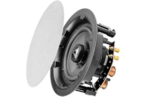 OSD Audio ACE640 High Definition 6.5-Inch Trimless in-Ceiling Speaker, Pair (White)