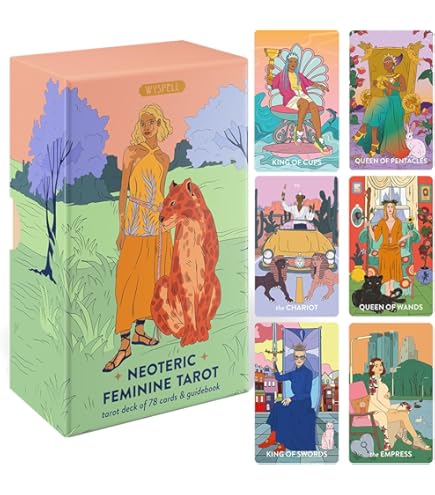 Amazon.com: Wyspell Feminine Tarot Deck + Wild Reflections Tarot