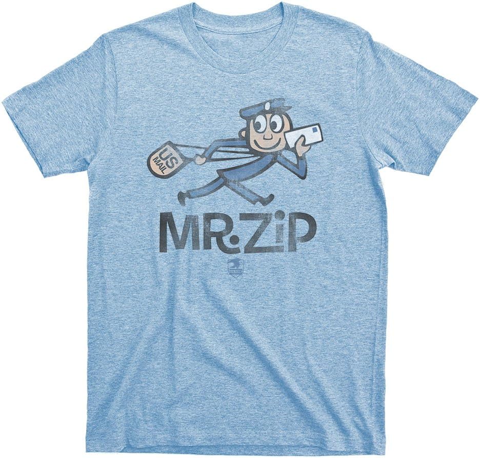 U.S. Mail Mr. Zip Vintage Design | Soft Touch Tee