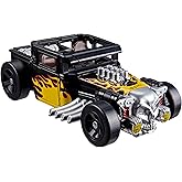 Transformers Collaborative Hot Wheels x Transformers Bone Shaker, Deluxe Class 5-Inch Robot Action Figure Converts to Car, Ca