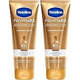 Vaseline Lotion, Pro VitaB3 Serum-Boost, Luminous Glow, 2-Pack – Weightless Hydration with Niacinamide, Hyaluronic Acid & Vitamin E, 7.5 Oz Ea