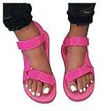 Gibobby Sandals for Women White Women's Open Toe