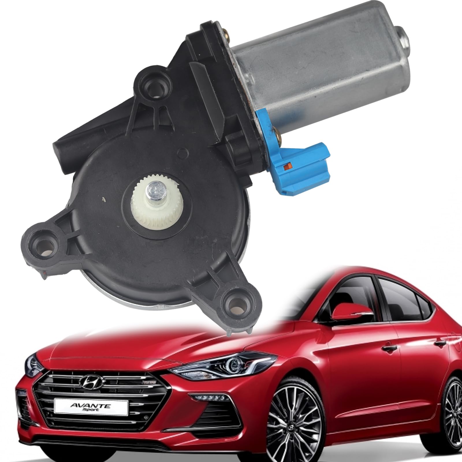 Photo 1 of E-Vniko Power Window Motor Compatible with Hyundai Elantra 2011-2015 Replace Front LH Driver Side Window Lift Regulator Motor 82450-3X000