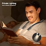 Gritin Neck Reading Light Rechargeable Eye Care 3 Colors Stepless Dimming view 6