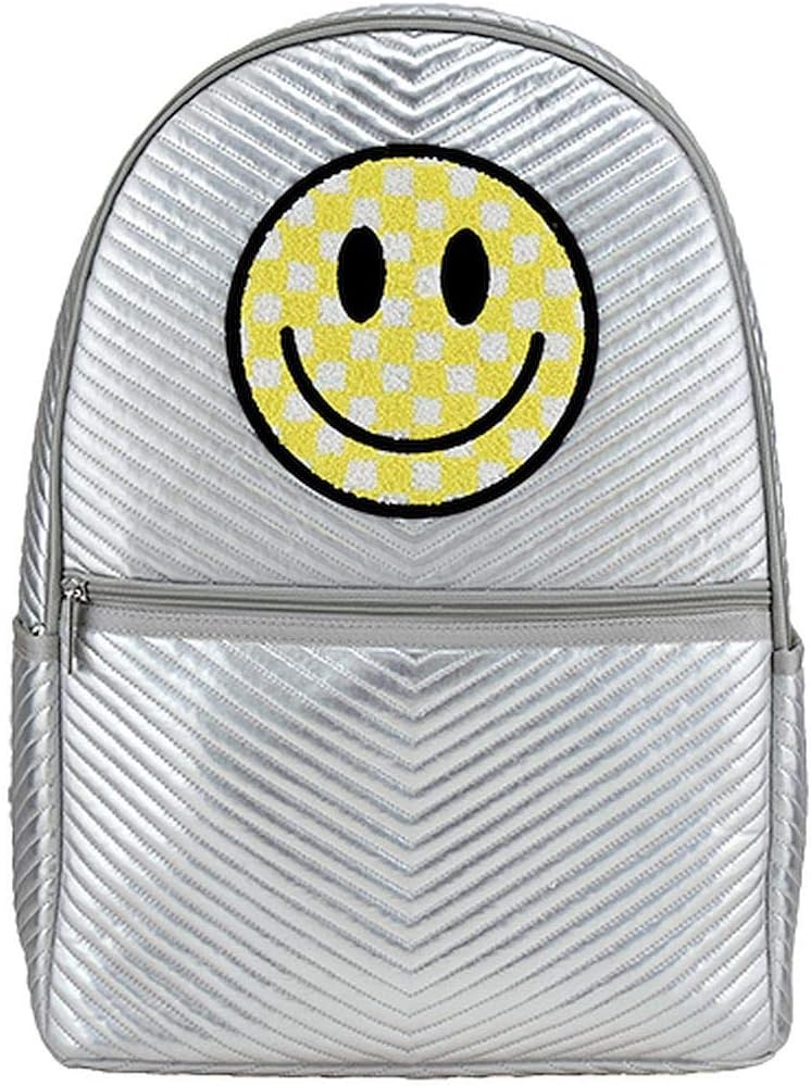 smiley face backpack
