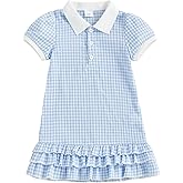 Lucikamy Toddler Baby Girl Dress Sister Matching Outfits Short Sleeve A-line Dress Cute Kid Summer Princess Clothes