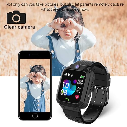 Kids Waterproof Smart Watch for Boys Girls,Students Touch Screen - Main Image