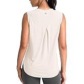 SANTINY Women's Sleeveless Workout Tops Breathable Lightweight Active Tennis Yoga Shirts Athletic Running Tank Tops for Women