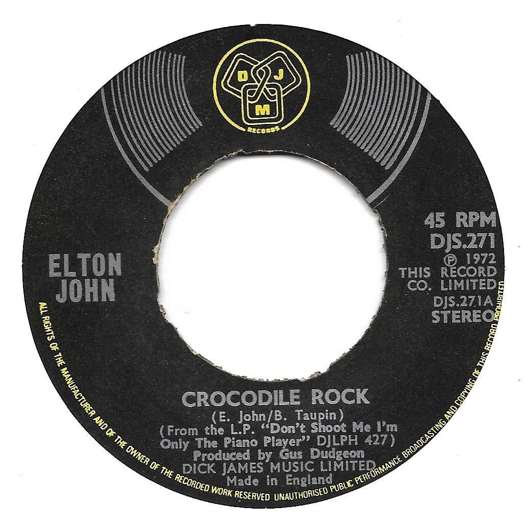 Elton John Crocodile Rock / Elderberry Wine Music