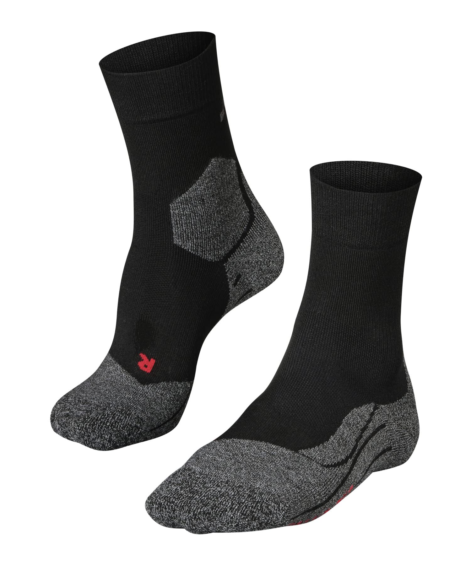 FALKE Men's RU3 Comfort M So Lyocell Functional Yarn Anti-Blister 1 Pair Running Socks, Black Black-Mix 3010, 9.5-10.5