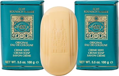 4711 Soap Cream for Men 3 x 100ml Pack Classic Fragrance Muelhens
