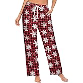 Ysidec Halloween Cobweb Spiderweb Women Lounge Pants Comfy Pajama Bottom Drawstring Sleepwear Long Pajamas Pants