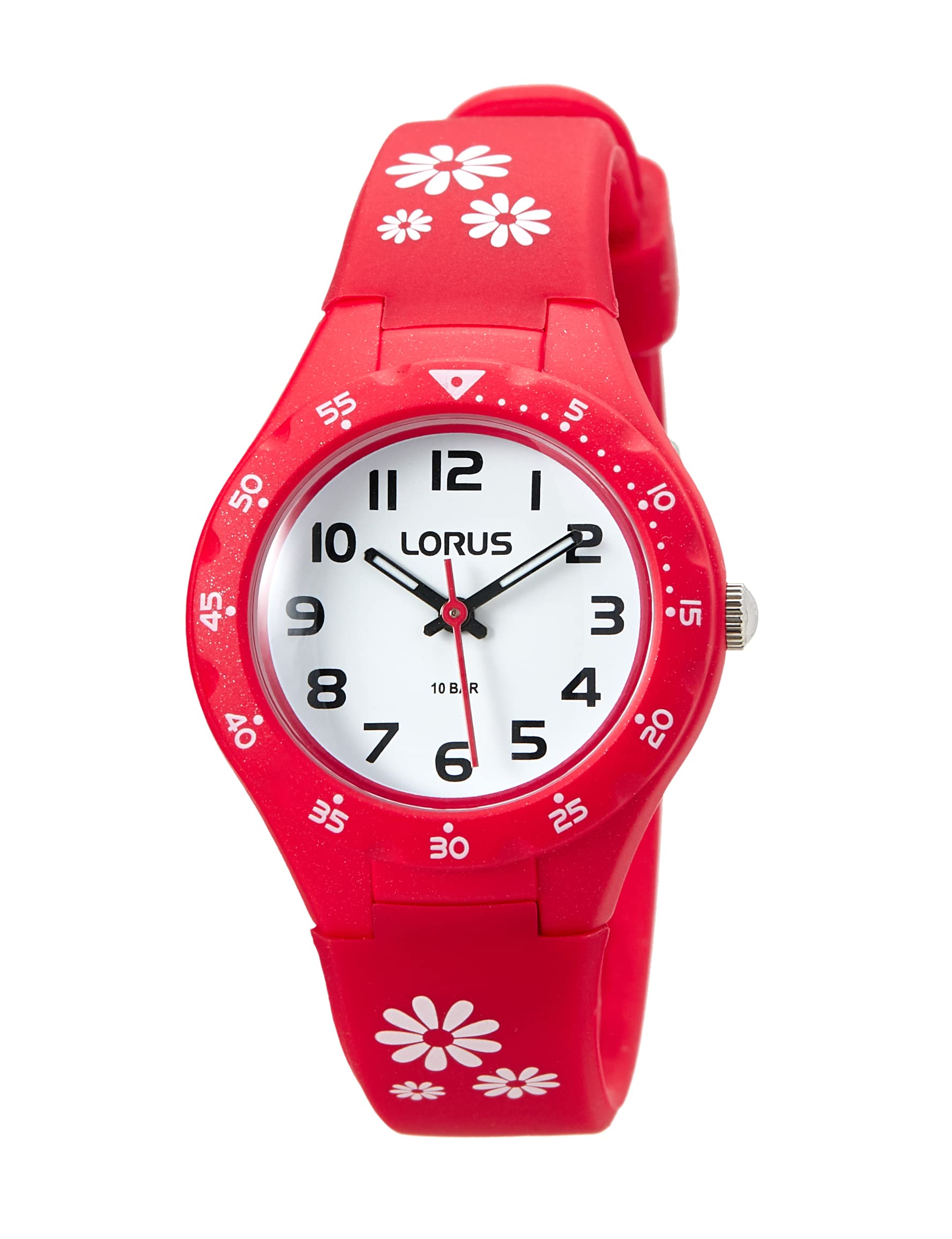 Lorus Watch, red, Kids
