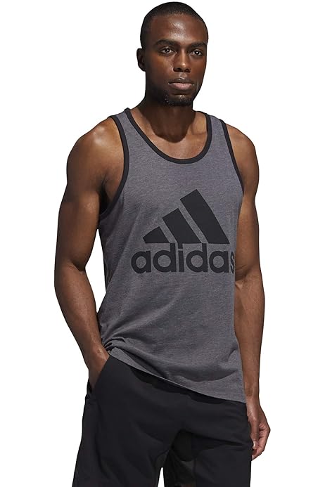 adidas heathered tank top