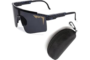 AAROX Sports Sunglasses Men-Women, Vipers Sunglasses for Mens Anti-UV Youth Baseball Softball Glasses Ages 12 & Up