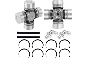 2 Sets Front Rear Prop Shaft U-Joint,Universal Part Suitable for Polaris RZR Ranger Sportsman General 1000 900 800 700 570 50