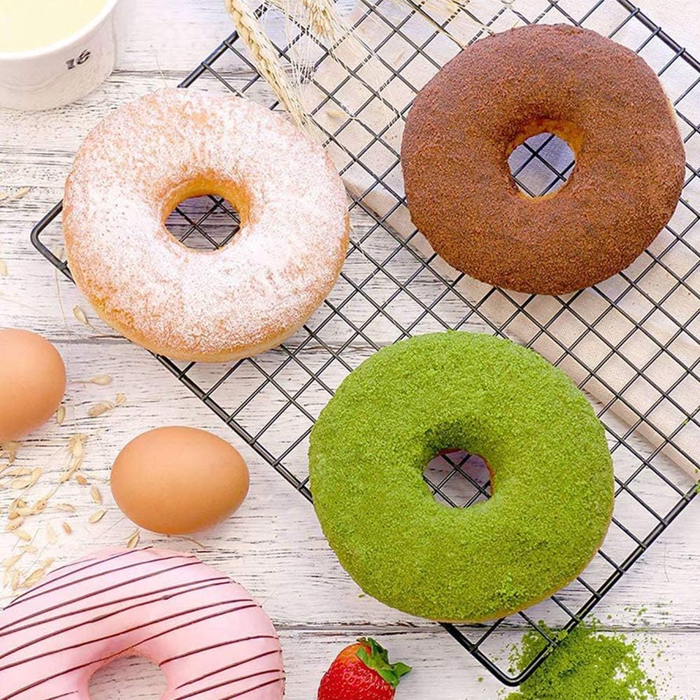 Moules A Patisserie Moules A Cupcakes Et Muffins Moule A Donuts Wents 4 Pieces Antiadhesif Coque En Silicone Donuts Moules Silicone De Qualite Alimentaire Poeles Pour Donut Cuisson Pour Gateaux Biscuits Bagels