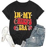 in My Game Day Shirts Women Game Day Shirts Women Football Season Shirt Football Team Fan Tee Tops