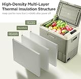 AAOBOSI 50L Car Refrigerator Cooler Box WiFi App Control 12/24V AC DC view 7