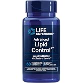 Life Extension Advanced Lipid Control, Amla Extract, 60 Capsules | Advanced Lipid Control with Amla Extract (Indian Gooseberry) for Heart &amp; Endothelial Health, Vegetarian &amp; Gluten-Free