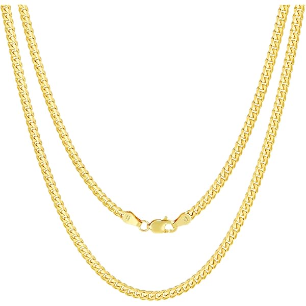 Nuragold 14k Real Yellow Gold Round Box 2.5mm Venetian LInk Chain