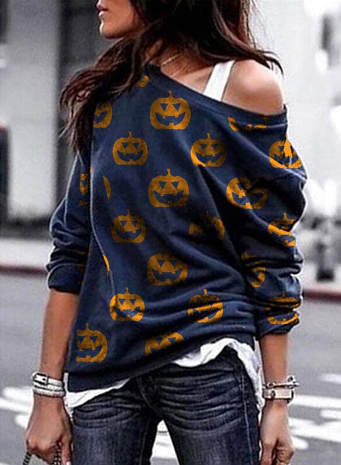 crew neck sweatshirts women's amazon