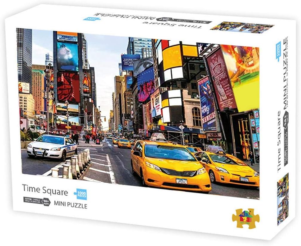 1000 Piece New York View Jigsaw Puzzles, Jigsaw Puzzle Kids Adult-New York View Jigsaw Puzzle, New York View, 43x30 cm