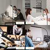 SKYLEO Desk Lamp LED Clip On 1300LM 5 Color Modes 11 Brightness Levels view 6