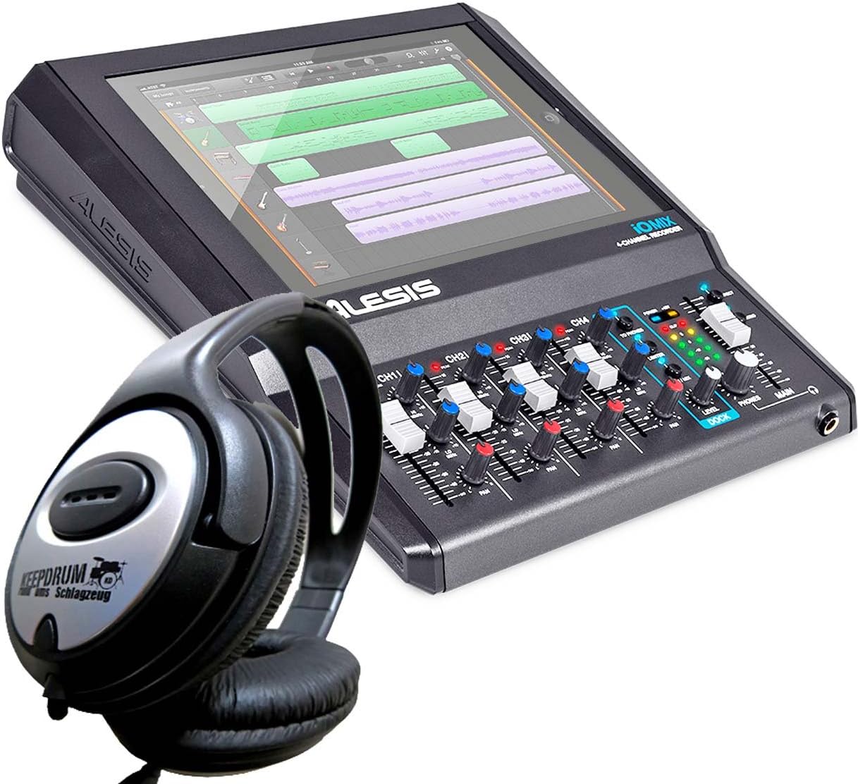 Alesis iO MIX | 4-Channel Audio Interface/Mixer for iPad