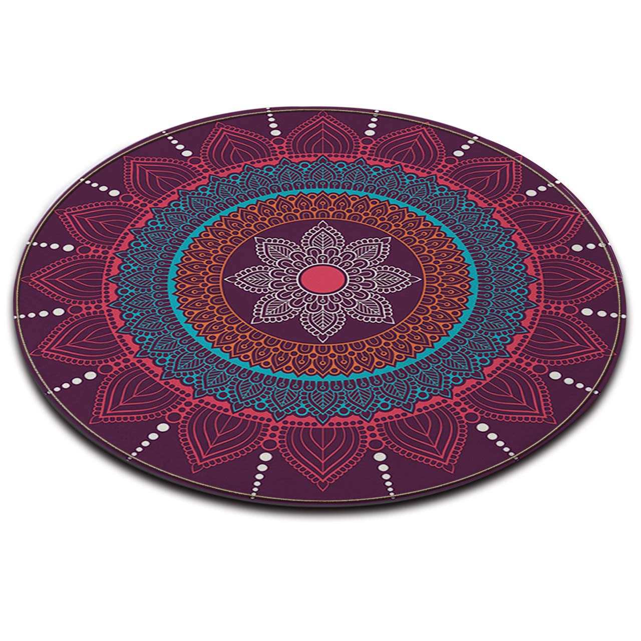 Salon Chambre Salle De Bain Cuisine Enfants Bebe Chambre Moquette Tapis De Sol Decor A La Maison Licorne 60x60cm Lb Tapis Rond Tapis De Jeu Decoration De La Maison Decoration De Chambre D Enfant
