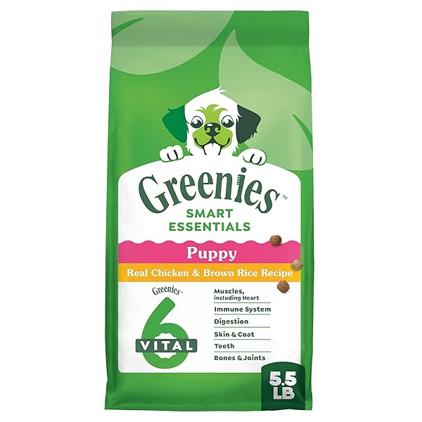 GREENIES SMART ESSENTIALS PUPPY HIGH PROTEIN DRY DOG...