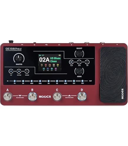 Amazon.com: MOOER GE1000Li Guitar Mutieffects Pedal Processor WIth