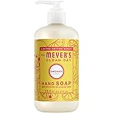 Mrs. MEYER'S CLEAN DAY Hand Soap, Lemonade Scent, 12.5 Fl Oz Bottle