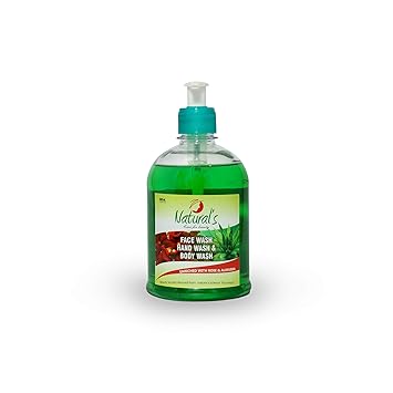 Natural's Care For Beauty Face, Hand and Body Wash, 500 ml