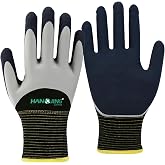 Gardening Gloves for Women, Waterproof Thorn Proof Rose Pruning Gloves, Flexible Latex Non-Slip Garden Work Gloves for Weedin