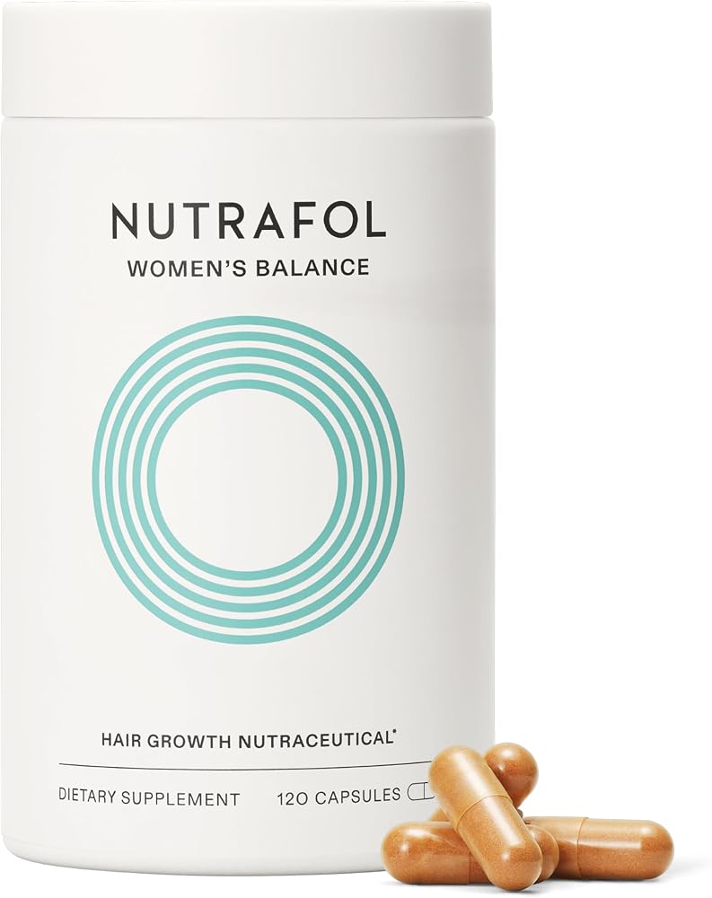 Nutrafol Women's Balance Hair Growth Supplements, Age 45+, 1-Month Bottle | #1 Dermatologist-Recommended Hair Growth Suppleme
