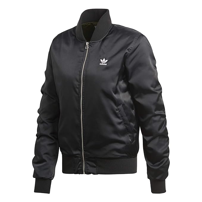 adidas trefoil bomber jacket
