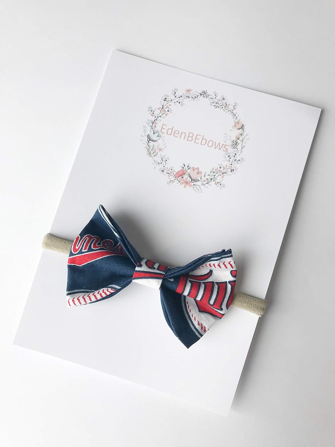 baby baseball bow