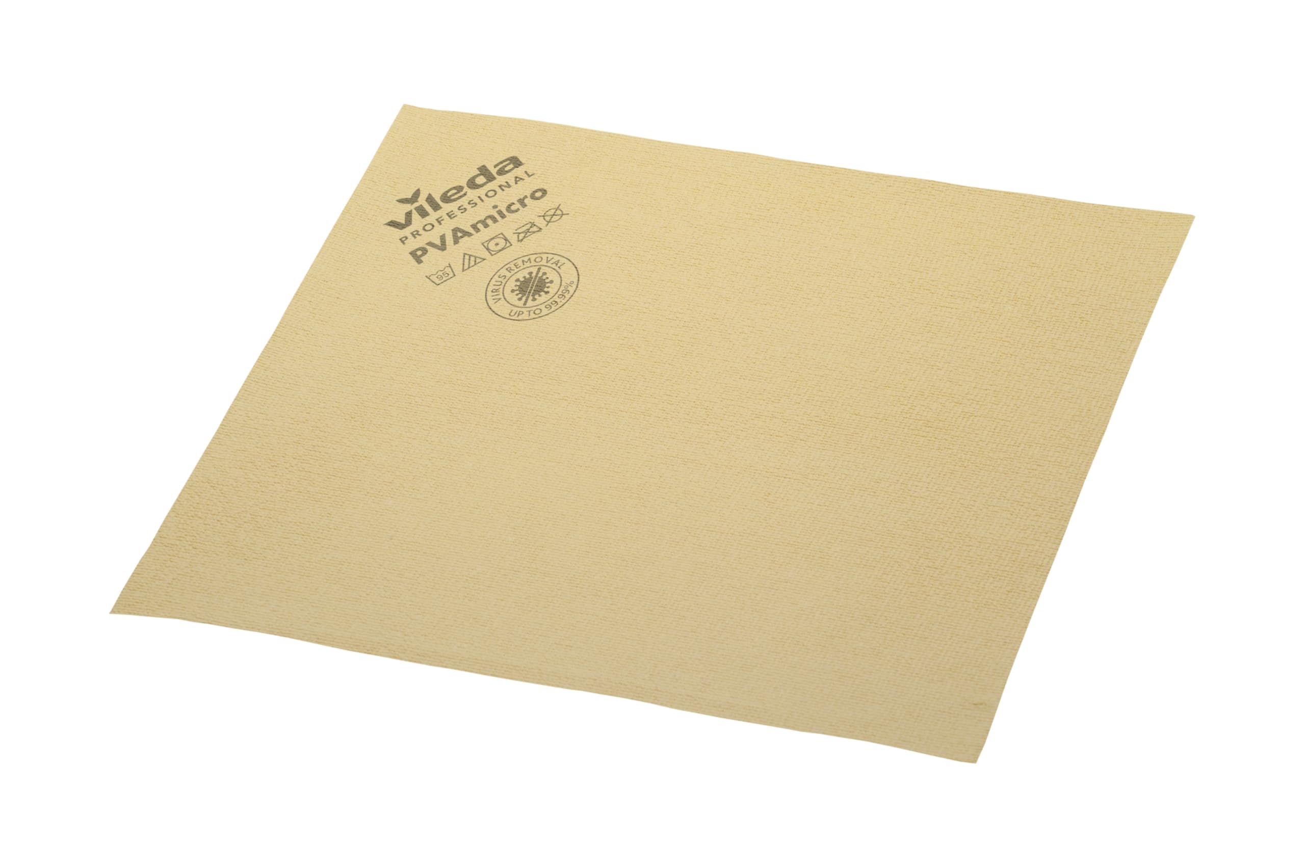 Vileda Professional PVAmicro Cloth, Yellow , Pack of 5